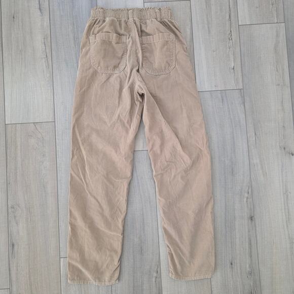 American Eagle Cordurouy Brown High Waist Pants Women Sz 4R - Picture 3 of 8